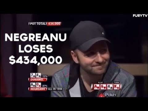 Daniel Negreanu Gets MAD And Throws Poker Chips Over Table!