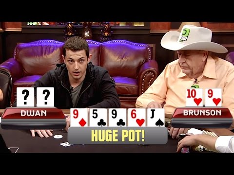 Is Tom Dwan REALLY Contemplating A Call?! Doyle Has A Huge Hand