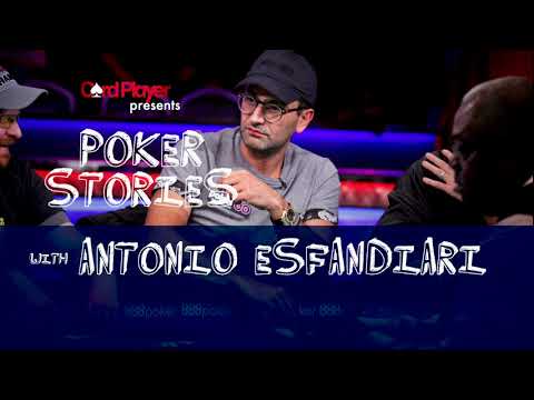 PODCAST: Poker Stories With Antonio Esfandiari