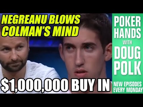 Poker Hands – Dan Colman Can't Believe Negreanu's Hand