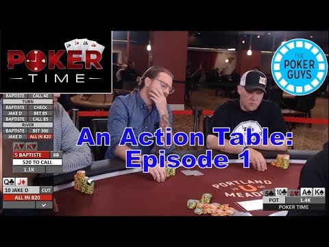 Poker Time: A New Poker TV Show…FIRST EPISODE! (S1, E1)