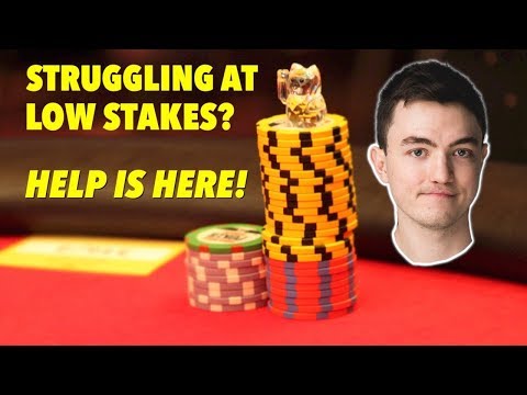 Run It Once Training: LOW STAKES POKER STRATEGY from a MASTER