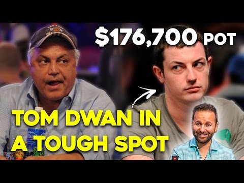 Tom Dwan plays a $176,700 Pot