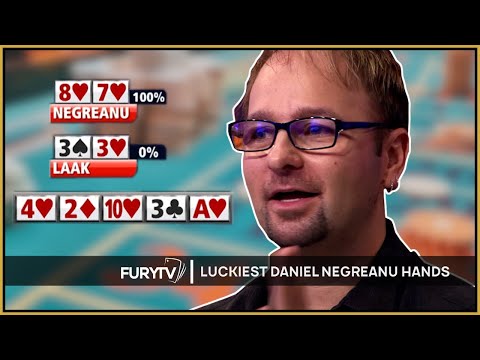 Top 4 Daniel Negreanu Luckiest Poker Hands!