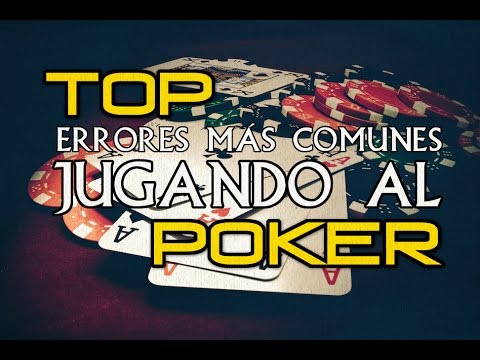TOP errores más comunes jugando al Poker | Estrategia Poker #1