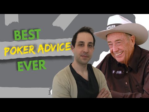What Doyle Brunson taught me: Best poker advice ever | Ask Alec: Poker advice from pros