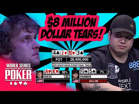 WSOP Main Event Winning Hand | Ryan Riess Becomes Poker Millionaire!